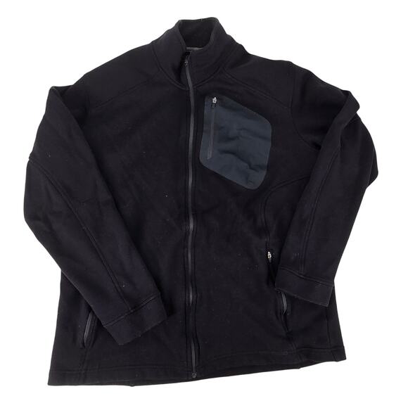 Smartwool Men’s Synergy Merino Wool Jacket Size L Black Performance Layer - Picture 1 of 8